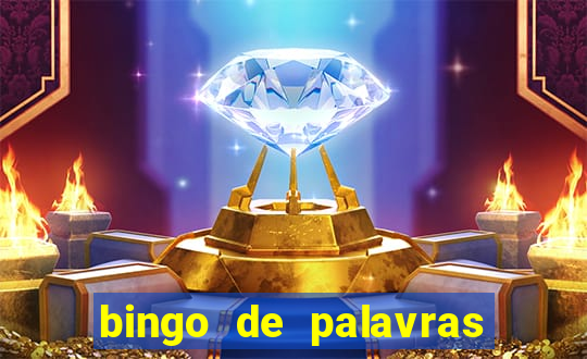 bingo de palavras cha de bebe