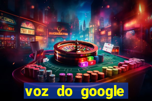 voz do google tradutor homem