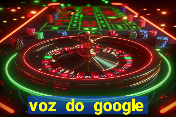 voz do google tradutor homem