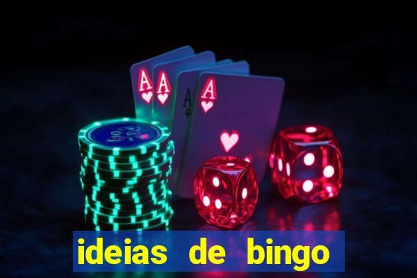 ideias de bingo para o natal