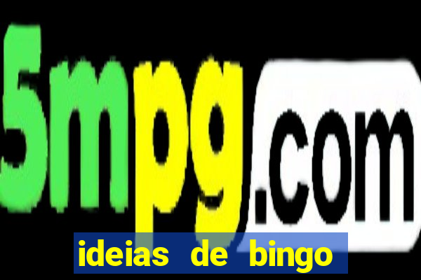 ideias de bingo para o natal