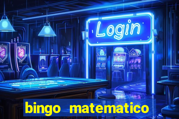 bingo matematico para ensino medio