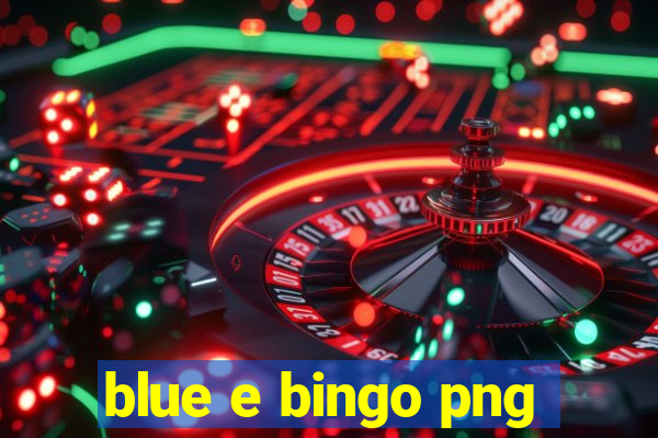blue e bingo png