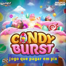 jogo que pagar em pix