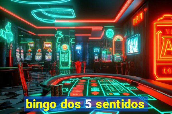 bingo dos 5 sentidos