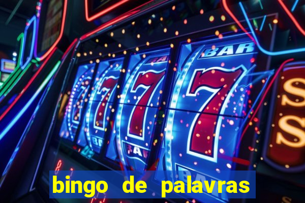 bingo de palavras de natal