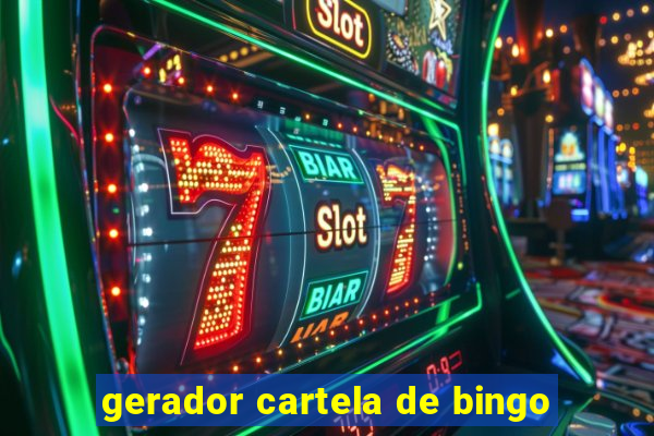 gerador cartela de bingo
